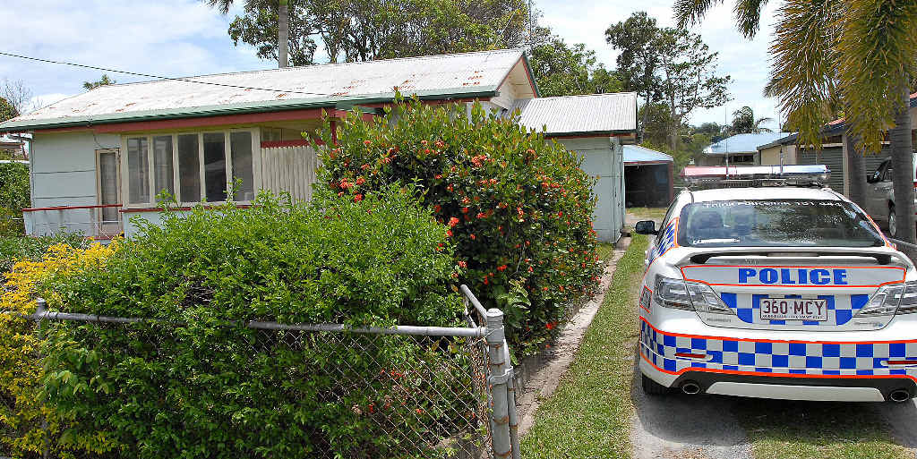 SUSPICIOUS LAB: Police raided a Paulette St property and found an alleged drug lab in a rear shed. SUSPICIOUS LAB: Police raided a Paulette St property and found an alleged drug lab in a rear shed.